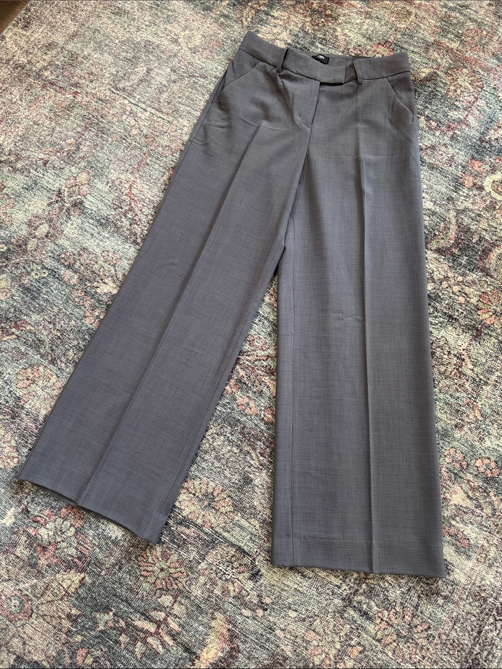 Express Editor Mid Rise Trouser